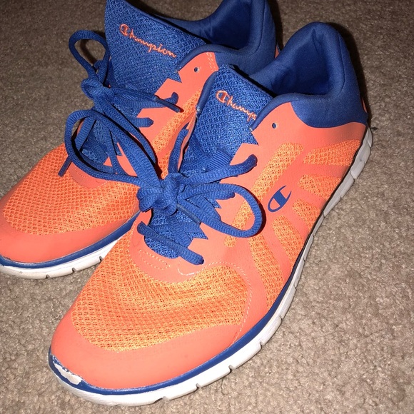 orange champion shoes